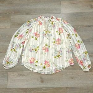 Joie Multicolor Floral Blouse